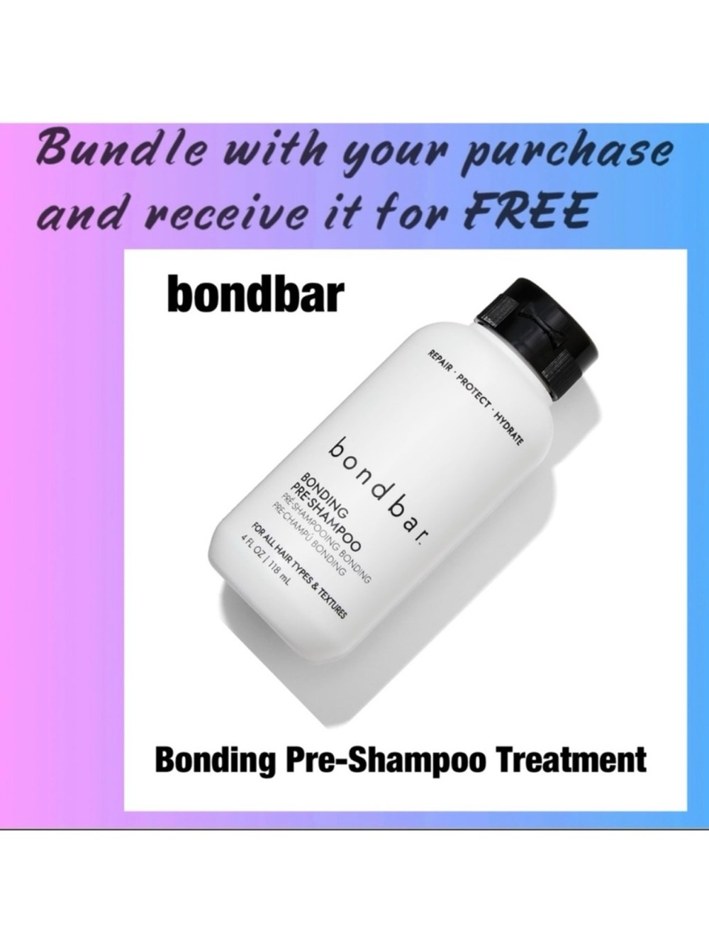 Bonding Pre-Shampoo Hair Treatment